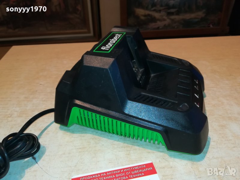 florabest 36v/3amp battery charger-GERMANY 1409212027, снимка 1