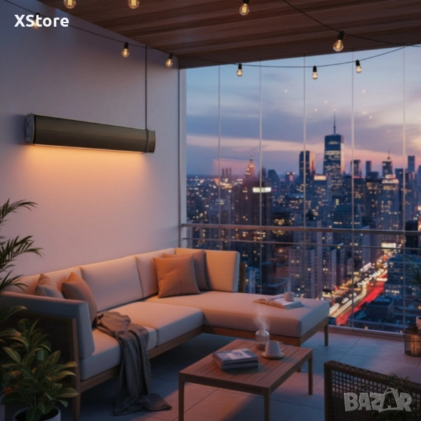 Отоплител Cityline Heatbar – комфорт у дома и навън, снимка 1