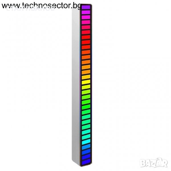 RGB светодиодна лента с гласово активирана ритъмна светлина, Модел LX9B, снимка 1
