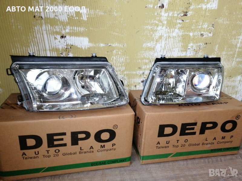 Vw Passat Пасат фарове 97-00 кристални лупа Б4 ФАР Б5 , снимка 1