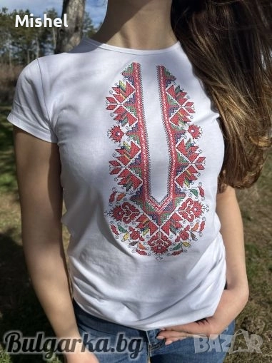 Бродирани тениски с шевици , снимка 1