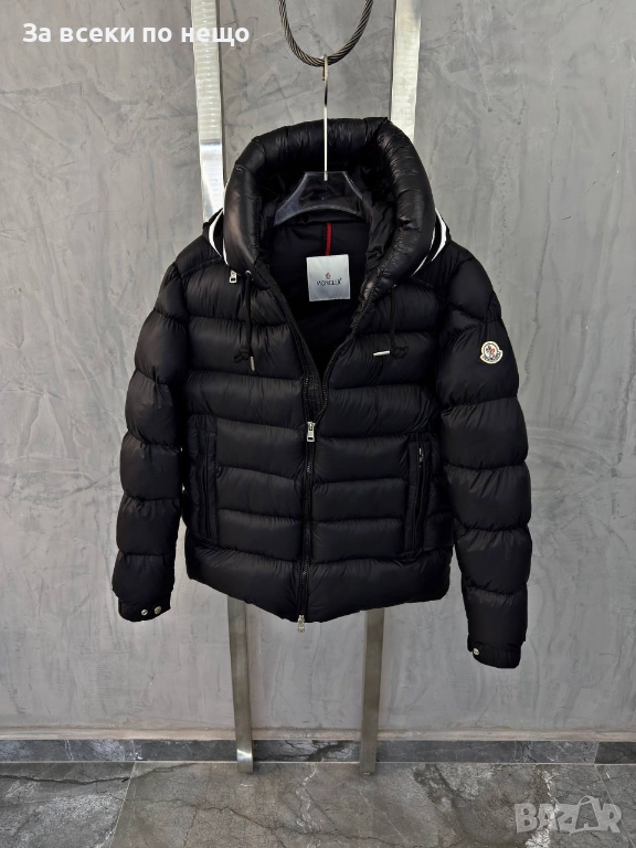Moncler Мъжко Черно Зимно Яке Код A. Style-11, снимка 1