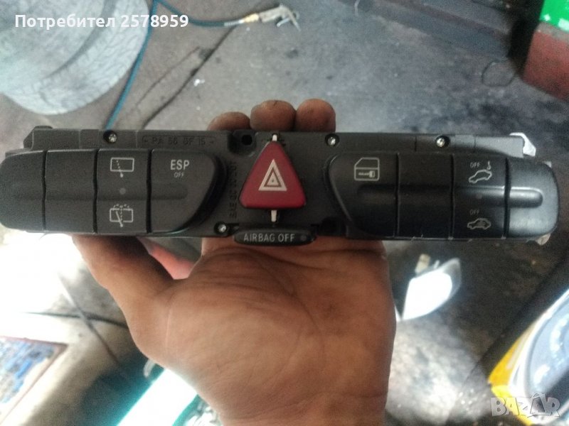 Панел бутони за Мерцедес с200 , снимка 1