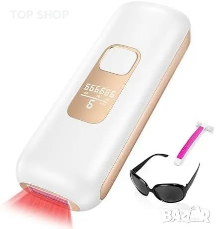 Нов IPL Епилатор с 9 Нива 999,900 Импулса обезкосмяване тяло жени мъже, снимка 1