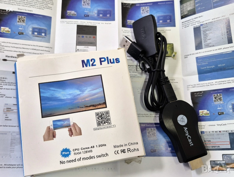 Any Cast  безжичен WiFi дисплей , снимка 1