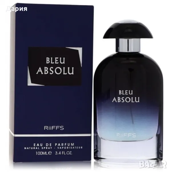 Парфюмна вода Riiffs Bleu Absolute 100 ml за мъже, снимка 1