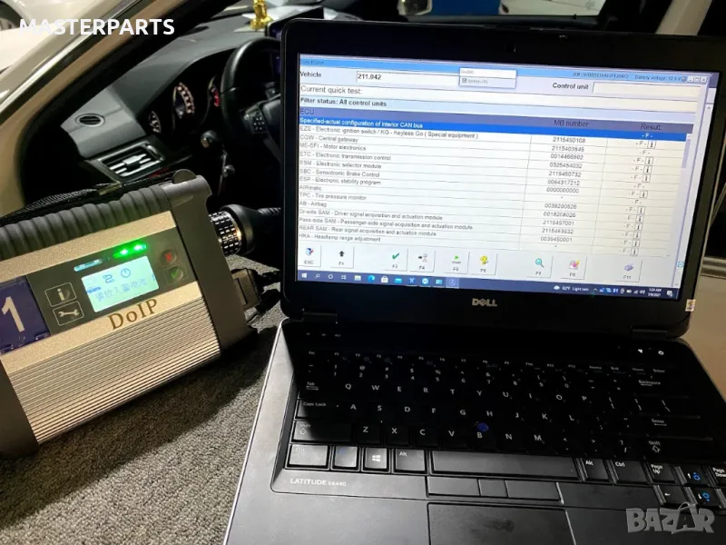 Kомплект за кодиране и диагностика на Mercedes-Benz, снимка 1