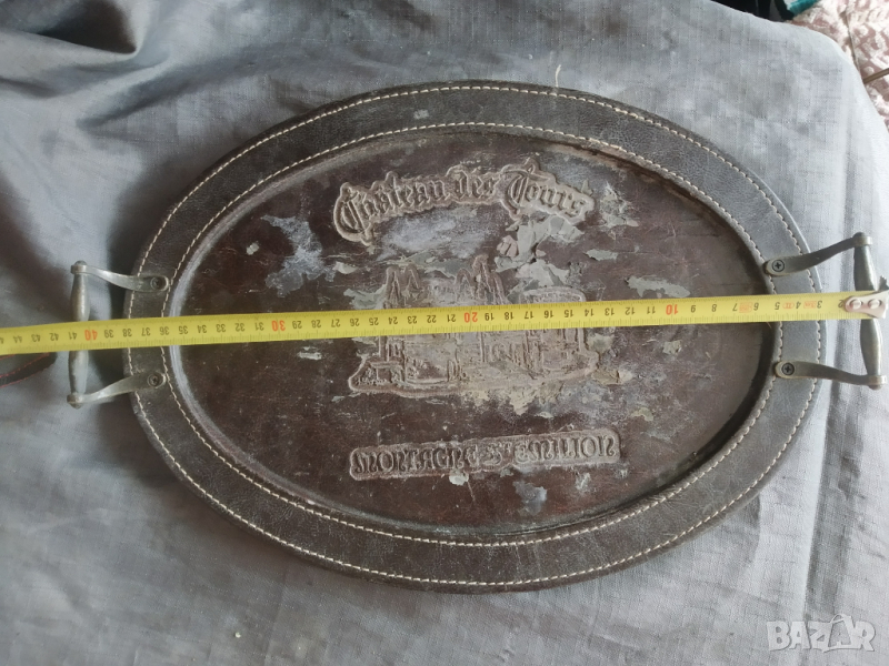 стара табла,поднос, снимка 1