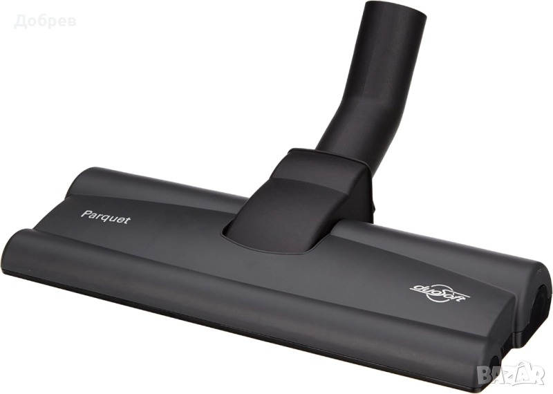 Оригинална Siemens Bosch широка подова четка 305мм с 2 въртящи ролки четки от 100% естествен косъм, снимка 1