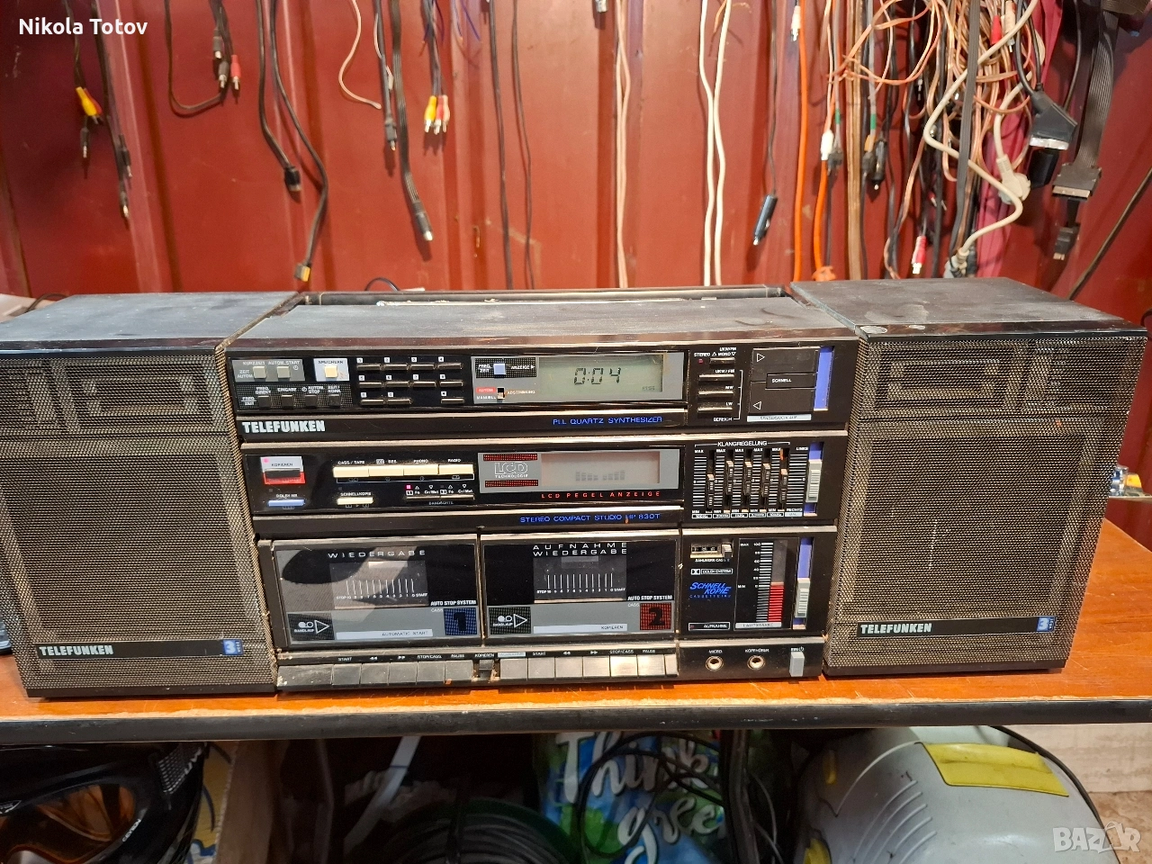 Продава се касетофон Telefunken HP-830T. , снимка 1