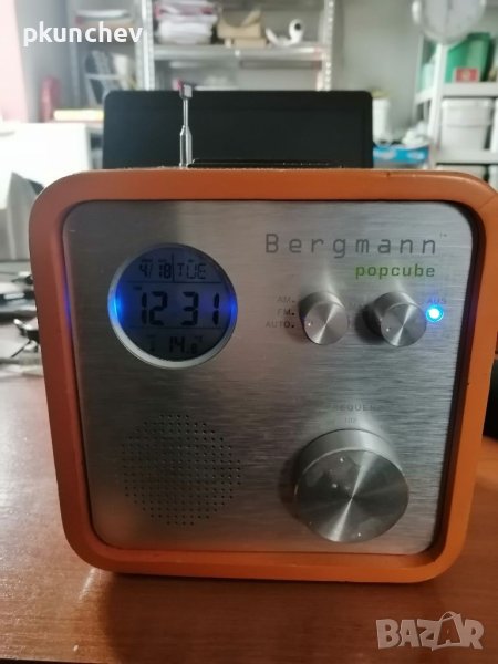 Радиоприемник AM/FM Bergman PopcubePopcube, снимка 1