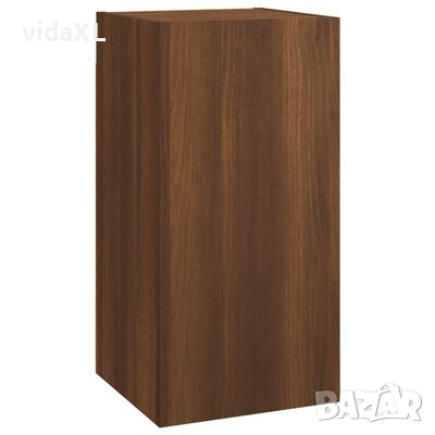 vidaXL ТB шкаф, кафяв дъб, 30,5x30x60 см, инженерно дърво(SKU:815745, снимка 1