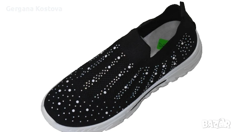 НАМАЛЕНИЕ! Леки дамски ластични мрежести маратонки без връзки, снимка 1