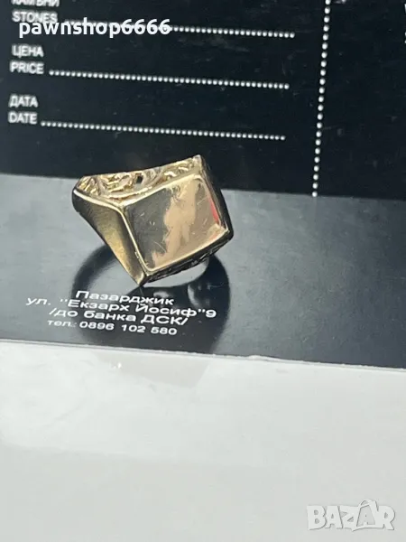 Златен пръстен 14 карата, снимка 1