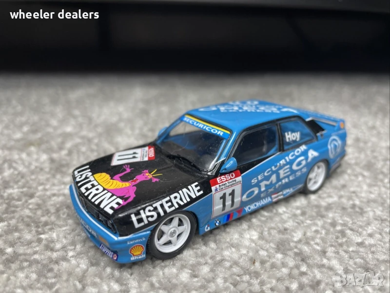 Метална количка Atlas BMW M3 E30 1/43, снимка 1