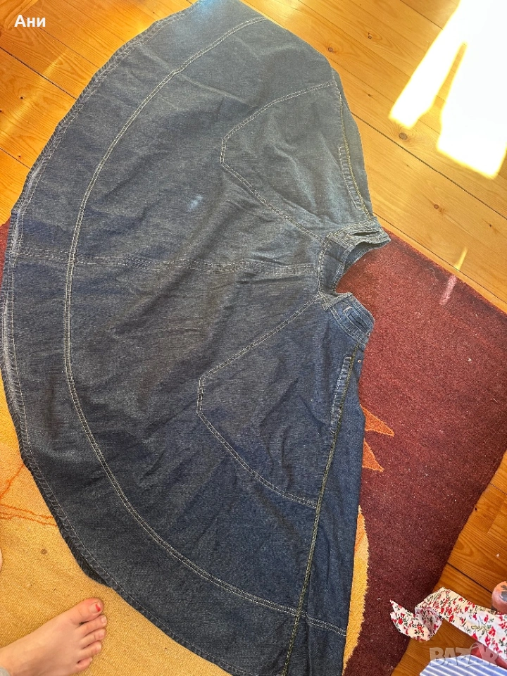 Дънкова пола хл, снимка 1