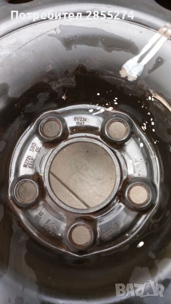 Джанти,железни,16 цола, Ауди,Фолксваген,Сеат, снимка 1