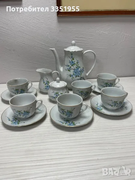 Български Антикварен сервиз за Чай, снимка 1