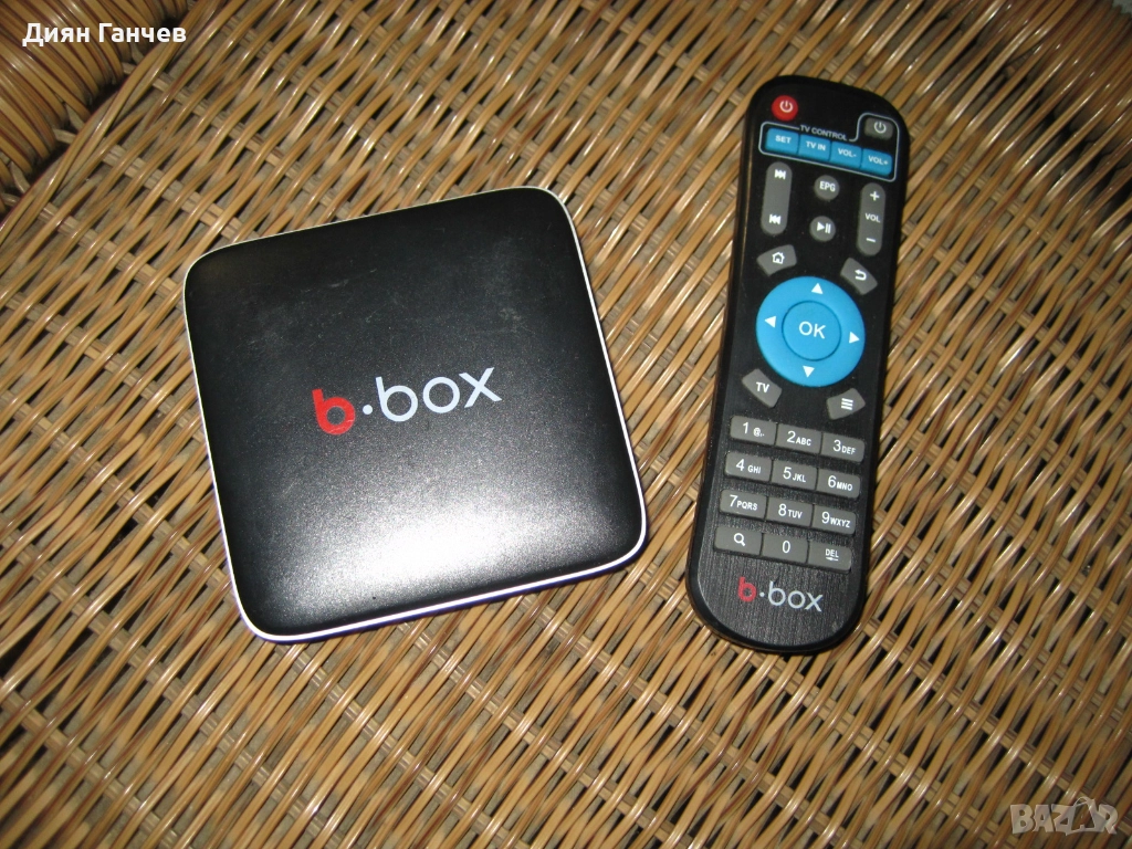 Продавам Android Box TV Box b.box I поколение в комплект с дистанционно., снимка 1