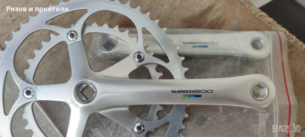 Курбели Shimano 600 Tricolor Ultegra , снимка 1