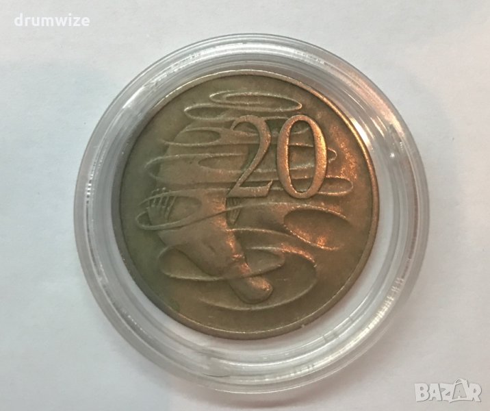 20 cents nickel coin Elizabeth II 1969, снимка 1