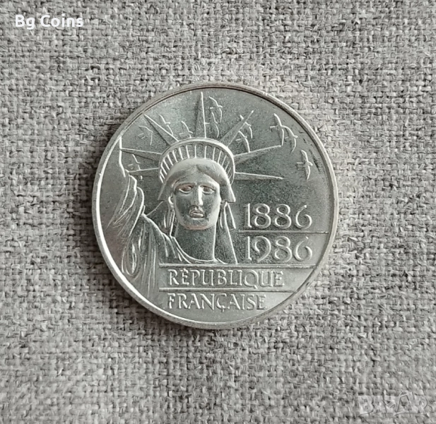 100 франка 1986 Юбилейни, снимка 1