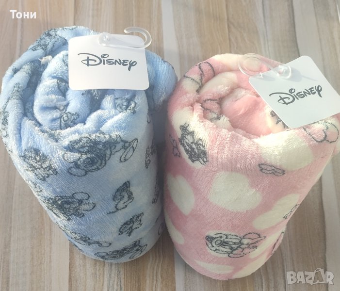 Нови детски одеяла Mickey и Minnie Mouse Disney / р-р: 72х94 см
Minni, снимка 1