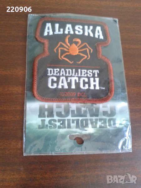 Оригинална нашивка Alaska Deadliest Catch Discovery, снимка 1