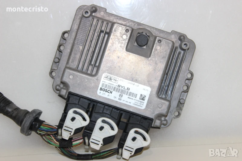 Моторен компютър Ford Focus (2004-2011г.) 8M51-12A650-LB / 8M5112A650LB / 0281011701 / 0 281 011 701, снимка 1