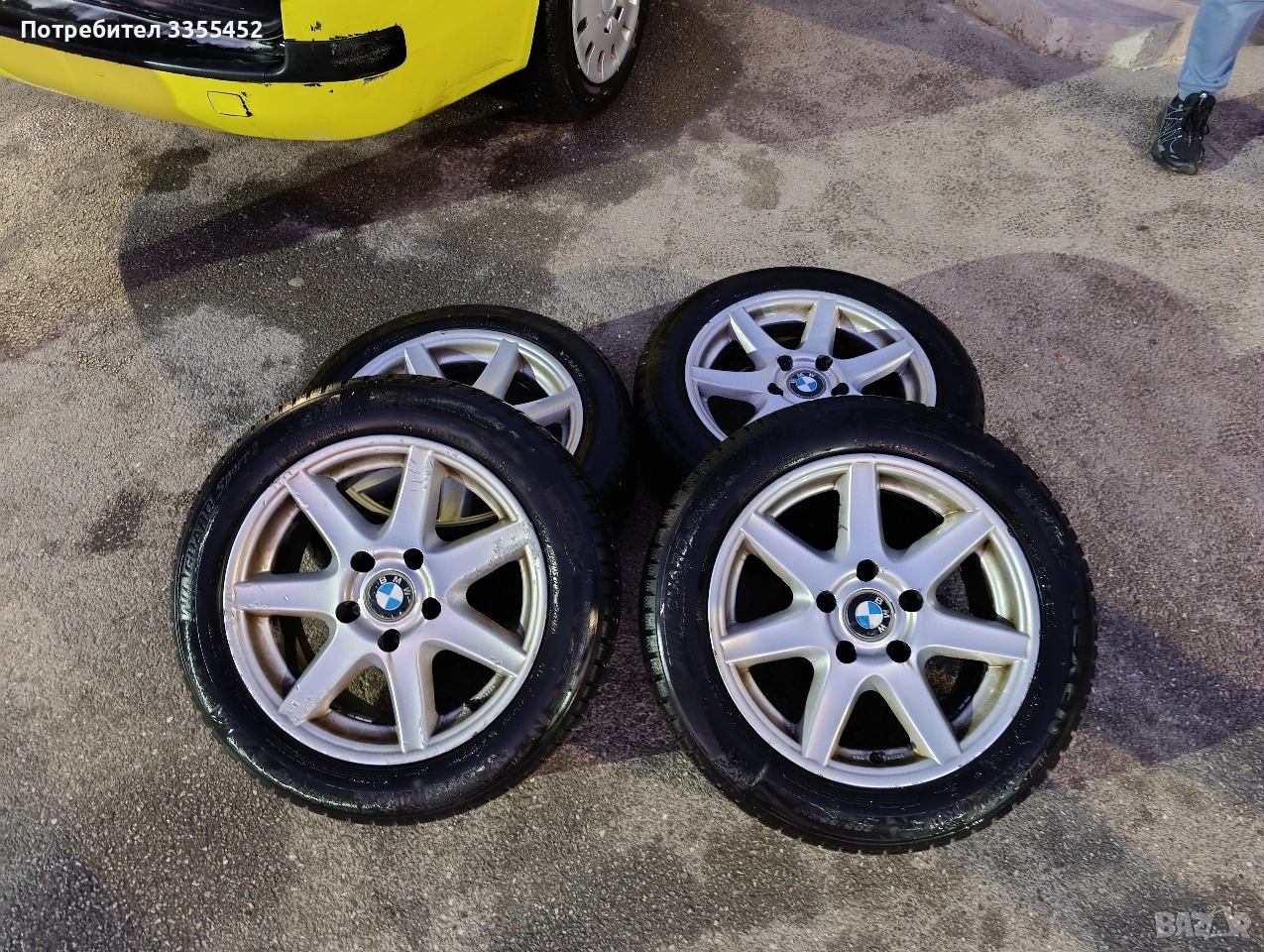 Джанти за БМВ 16 205/55 R16 DOT23 , снимка 1