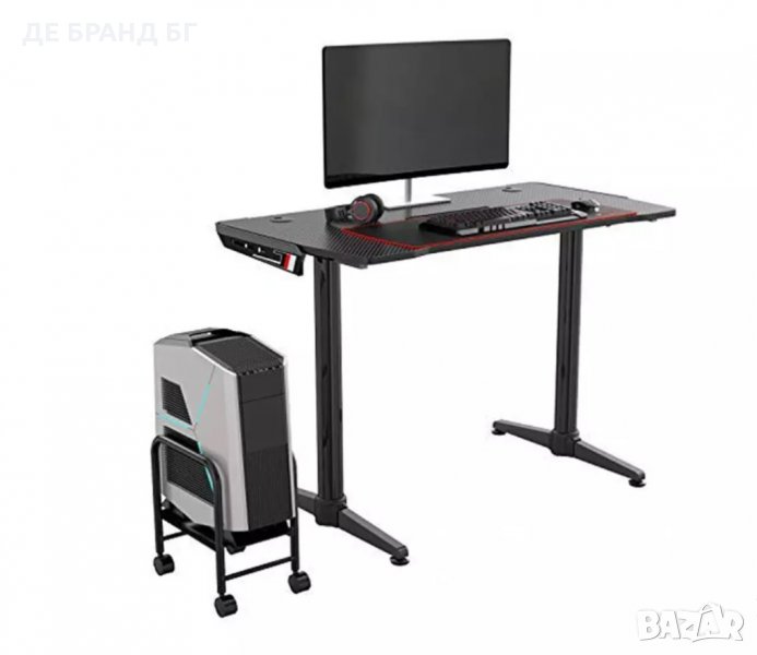 Геймърско бюро с аксесоари ZX-I1-BK, снимка 1