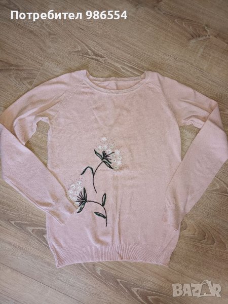 Дамска розова блуза размер S , снимка 1