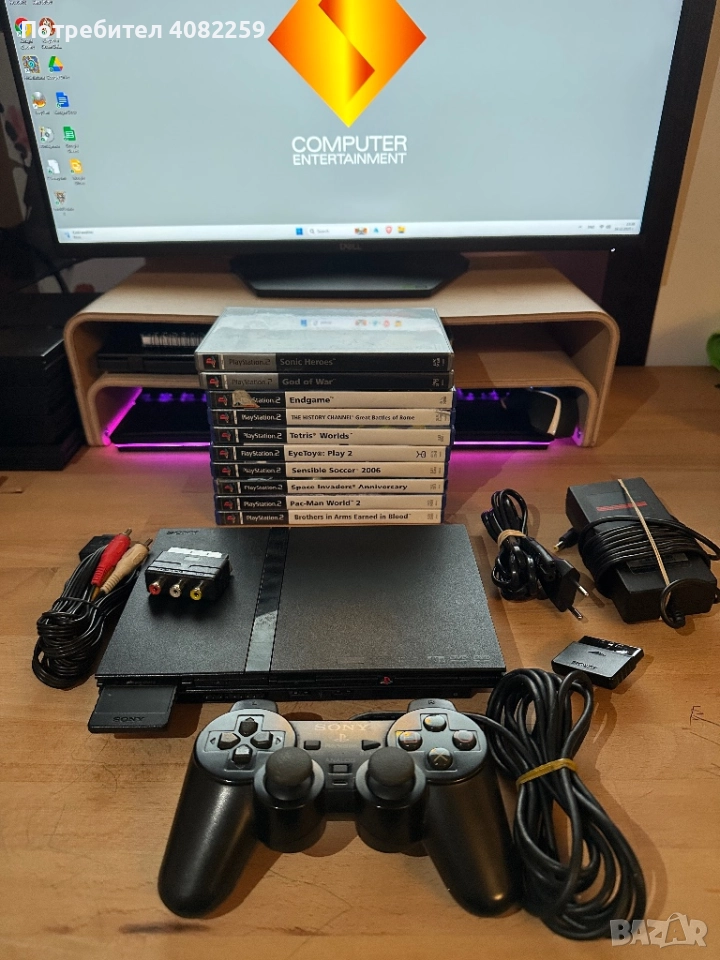 Playstation 2 + игри, снимка 1