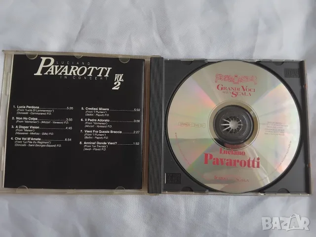 Luciano Pavarotti - In Concert - оригинален диск класическа музика, снимка 2 - CD дискове - 56156443