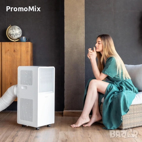 Мобилен климатик Cecotec ForceClima 7550 7000 BTU/h Wi-Fi 4в1 Преносим климатик влагоабсорбатор вент