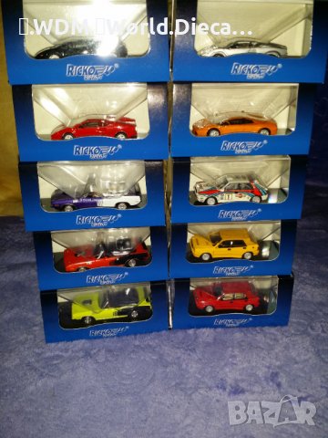 Lancia Delta Lamborghini Diablo Countach Aventador Plimout Hemi 1.87 Ricko, снимка 15 - Колекции - 37494613