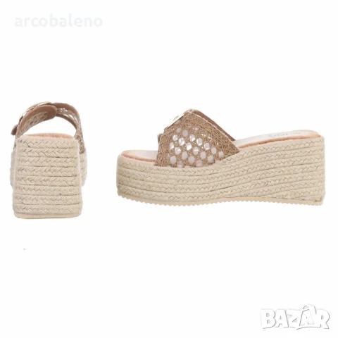 Дамски сандали на платформа, 2цвята , снимка 7 - Сандали - 51097046