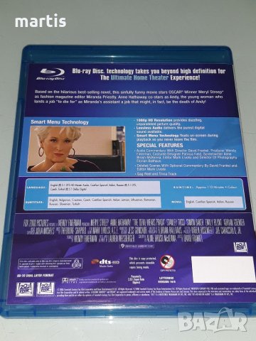 Blu-Ray Kолекция Бг.суб Дяволът носи Прада, снимка 3 - Blu-Ray филми - 35494099