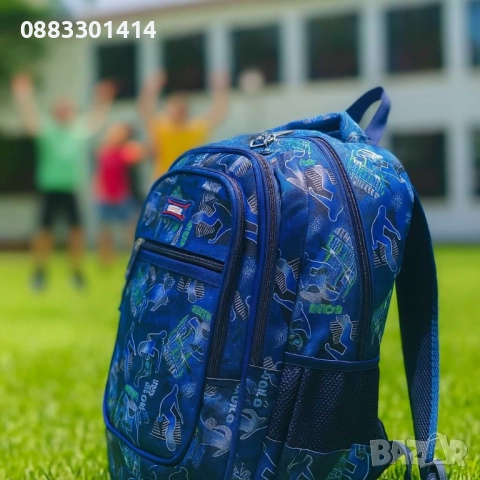 Ученическа раница Различни десени , снимка 4 - Раници - 51486715