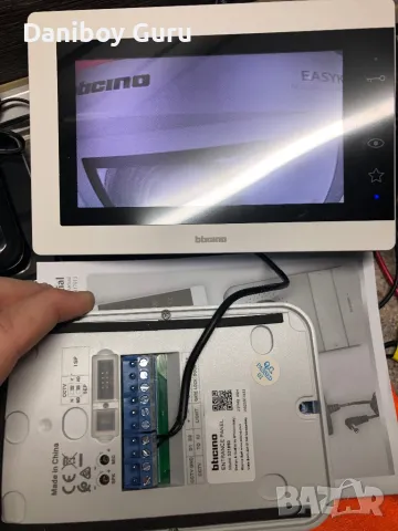 Bticino Easy kit Essential 317913 домофон, интерком, видеодомофон, звънец, снимка 7 - Друга електроника - 48524233