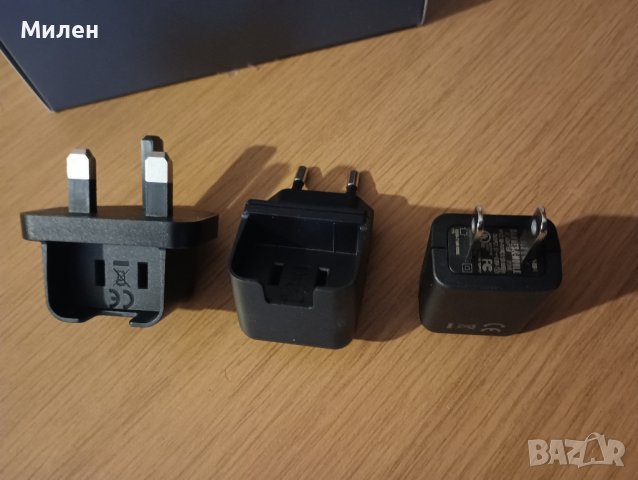 Комплект USB зарядни за UK и EU контакт, без кабел, снимка 4 - Друга електроника - 37564966