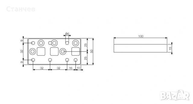 Крак H=140 - MAFOS 4 бр., снимка 3 - Секции и витрини - 54320533