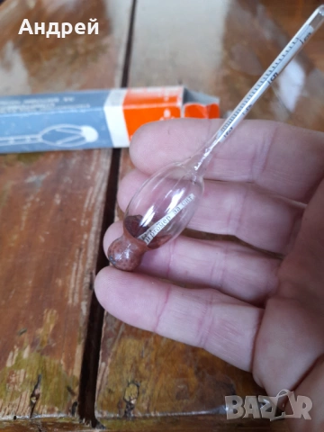 Стар спиртомер #15, снимка 3 - Други ценни предмети - 53306067