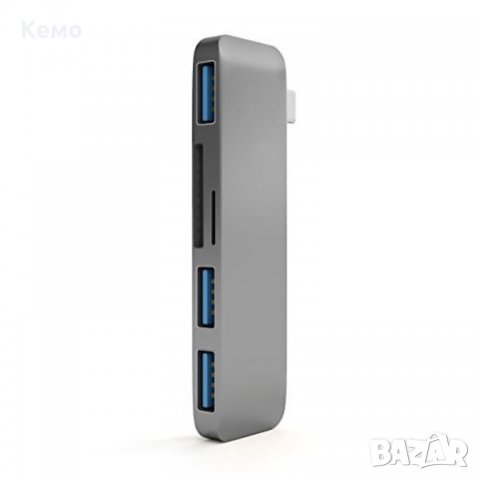 USB-C Хъб адаптер USB 3.1 с PD Слот за SD и TF карти за MacBook Pro и компютри с USB-C порт, снимка 5 - Други - 30715283