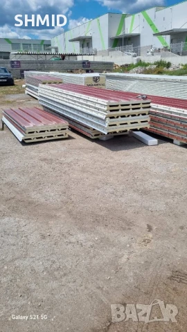 Покривни панели 4см