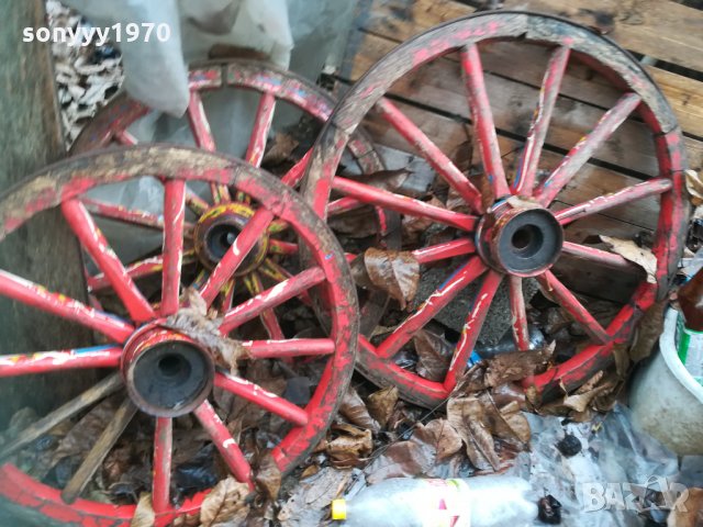 колекция 3бр колела от каруца 2012201814, снимка 8 - Колекции - 31183010