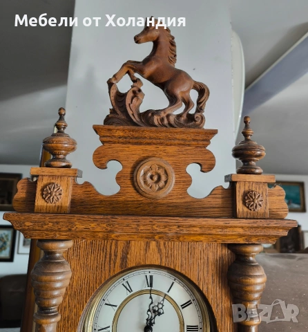 Немски стенен часовник, снимка 6 - Стенни часовници - 53084218