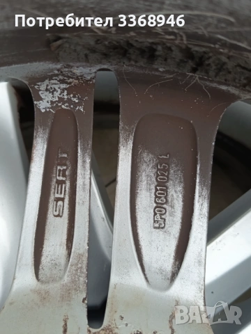 Джанти SEAT 17" 5X112 LEON ALTEA Сеат Алтеа леон, снимка 7 - Гуми и джанти - 54072509