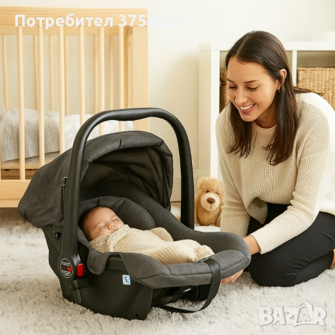 Бебешко кошче за кола Zizito Regina., снимка 4 - Столчета за кола и колело - 52393568