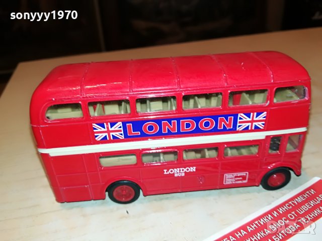 LONDON-BUS METAL-ВНОС ENGLAND 0506222120, снимка 5 - Колекции - 36991209